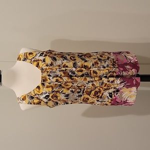 Ellen Tracy Sleeveless Silk Top